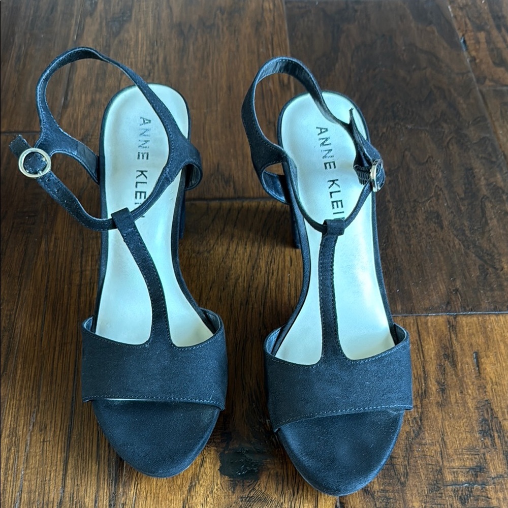 Anne Klein Black Women's Sandals